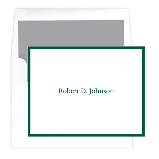 Thin Framed Folded Note Cards